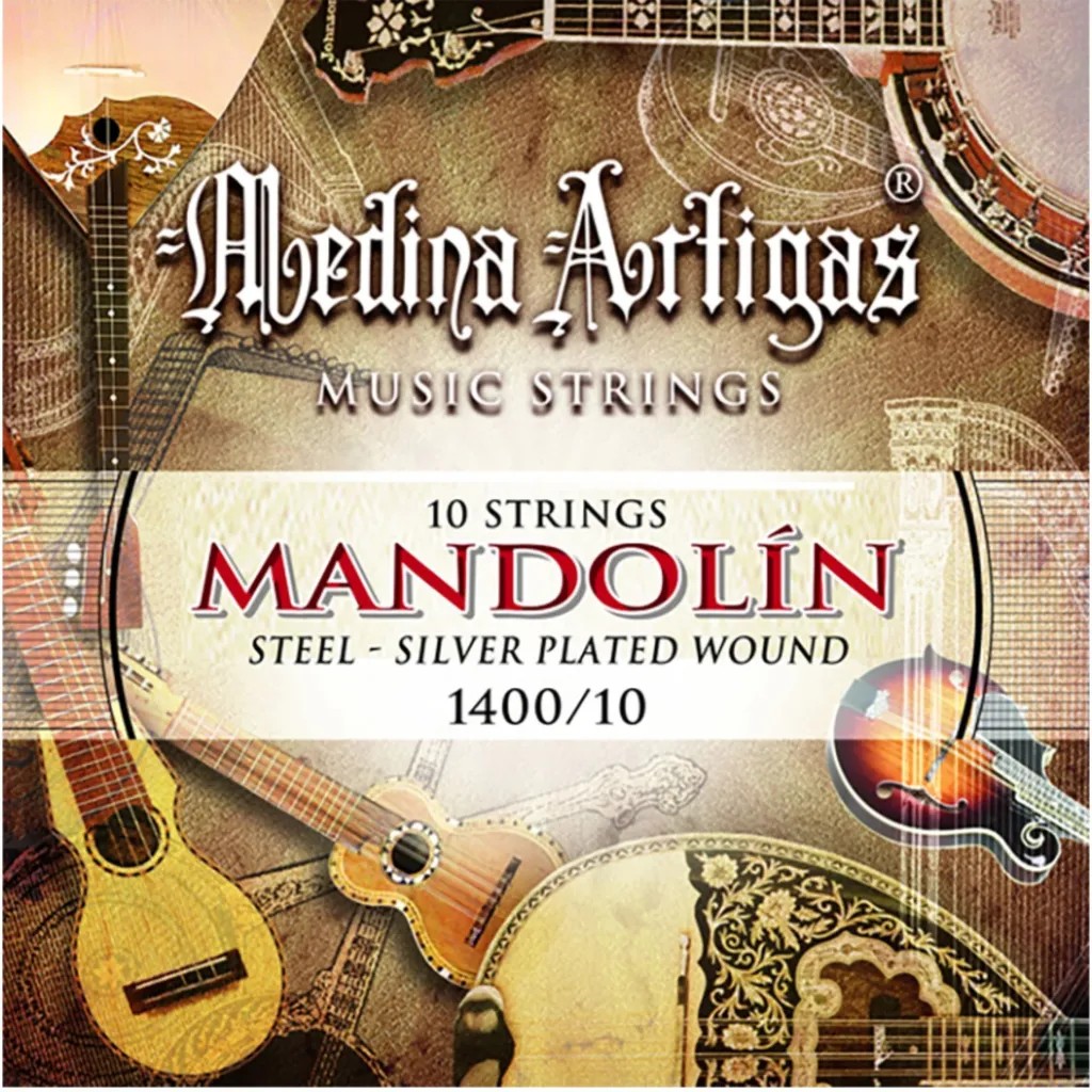 Set Cuerdas Mandolina 10 Cuerdas Medina Artigas 1400/10