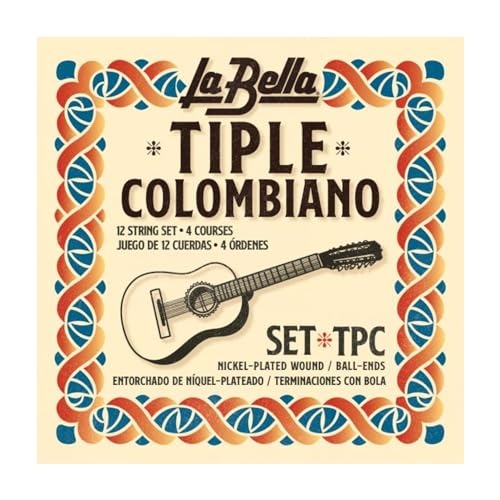 Set La Bella TPC para Tiple Colombiano 12 Cuerdas