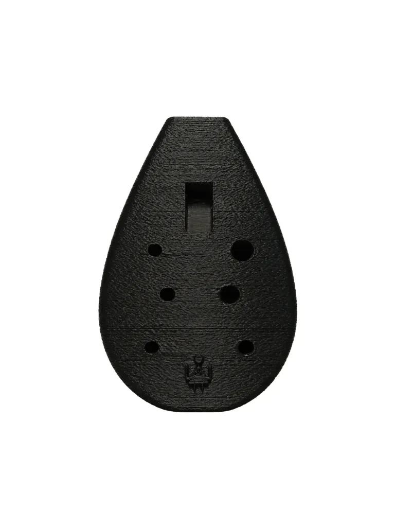 Ocarina Alto en Fa 8 Agujeros Negra