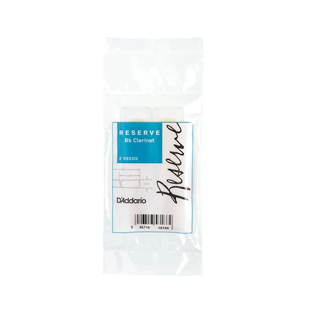Pack 2 Cañas Clarinete Bb 3.0 D'addario Reserve DCR0230