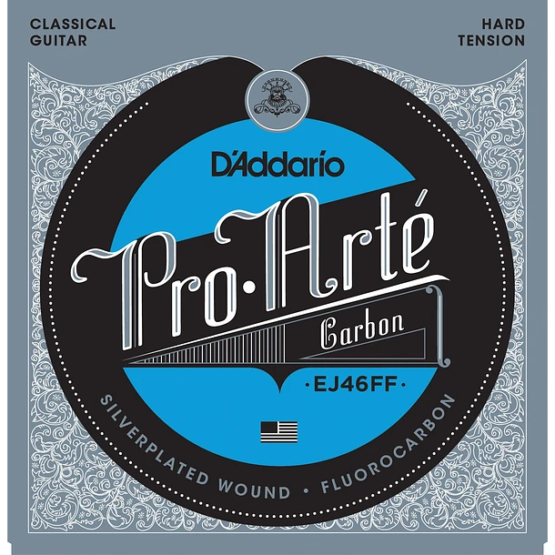 Set D’Addario EJ46FF Pro-Arté carbono tensión alta