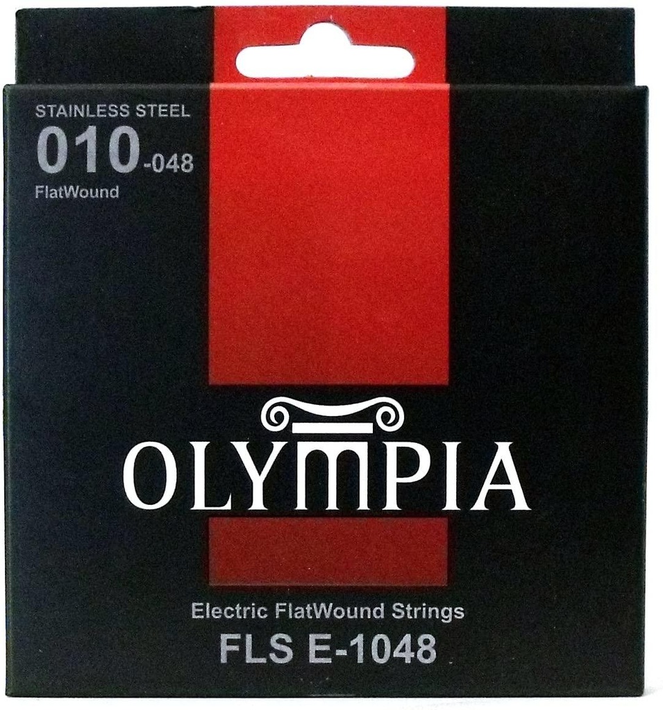 Set Olympia FLS E-1048 Flatwound 10-48