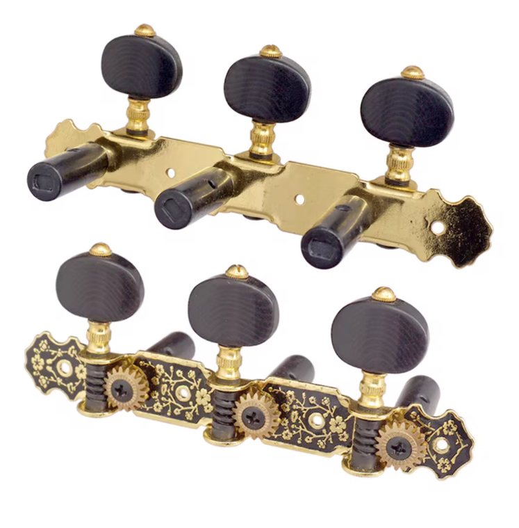 Clavijero guitarra clásica premium 1:18