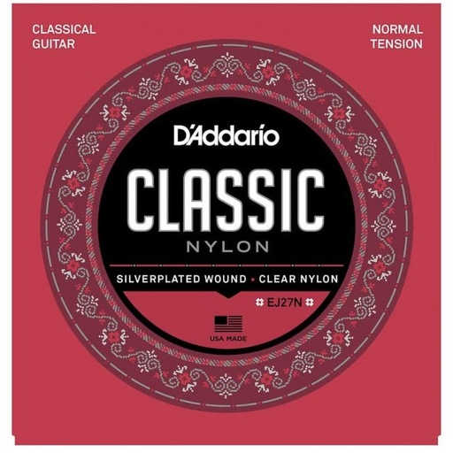 Set D’Addario EJ27N Classic Nylon tensión Media