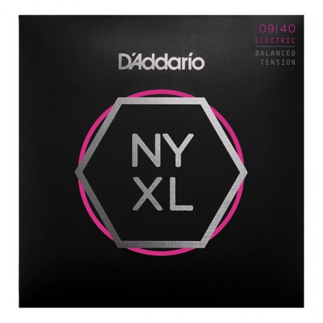 Set D’Addario NYXL 09-40 balanced tension
