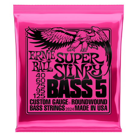 Set Ernie Ball 2824 Super Slinky Bass 5 40-125