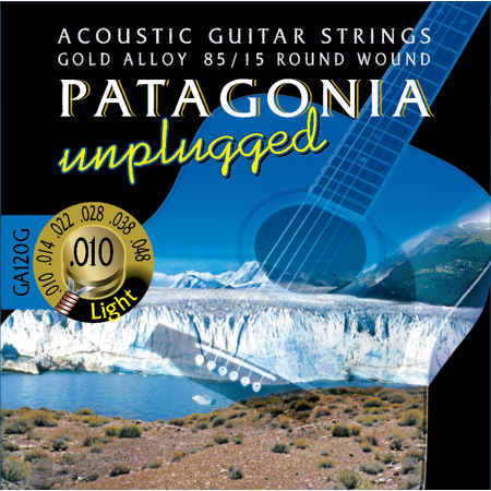 Set Magma Patagonia 12 Cuerdas GA120G 10-48 Light Gold Alloy 85/15