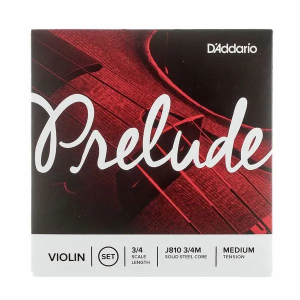 Set D’Addario J810 Prelude Violin 3/4M