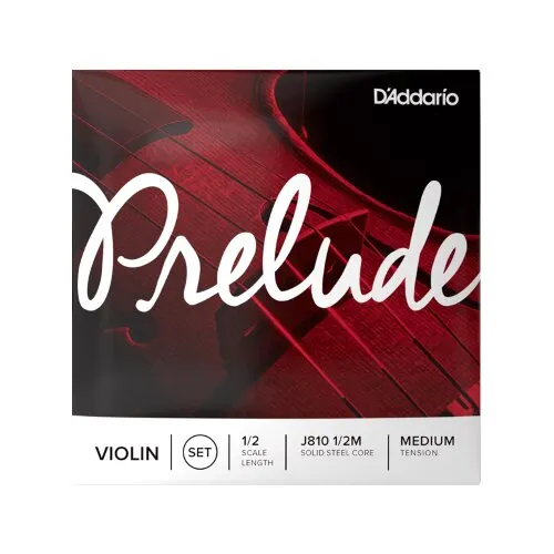 Set D’Addario J810 Prelude Violin 1/2M