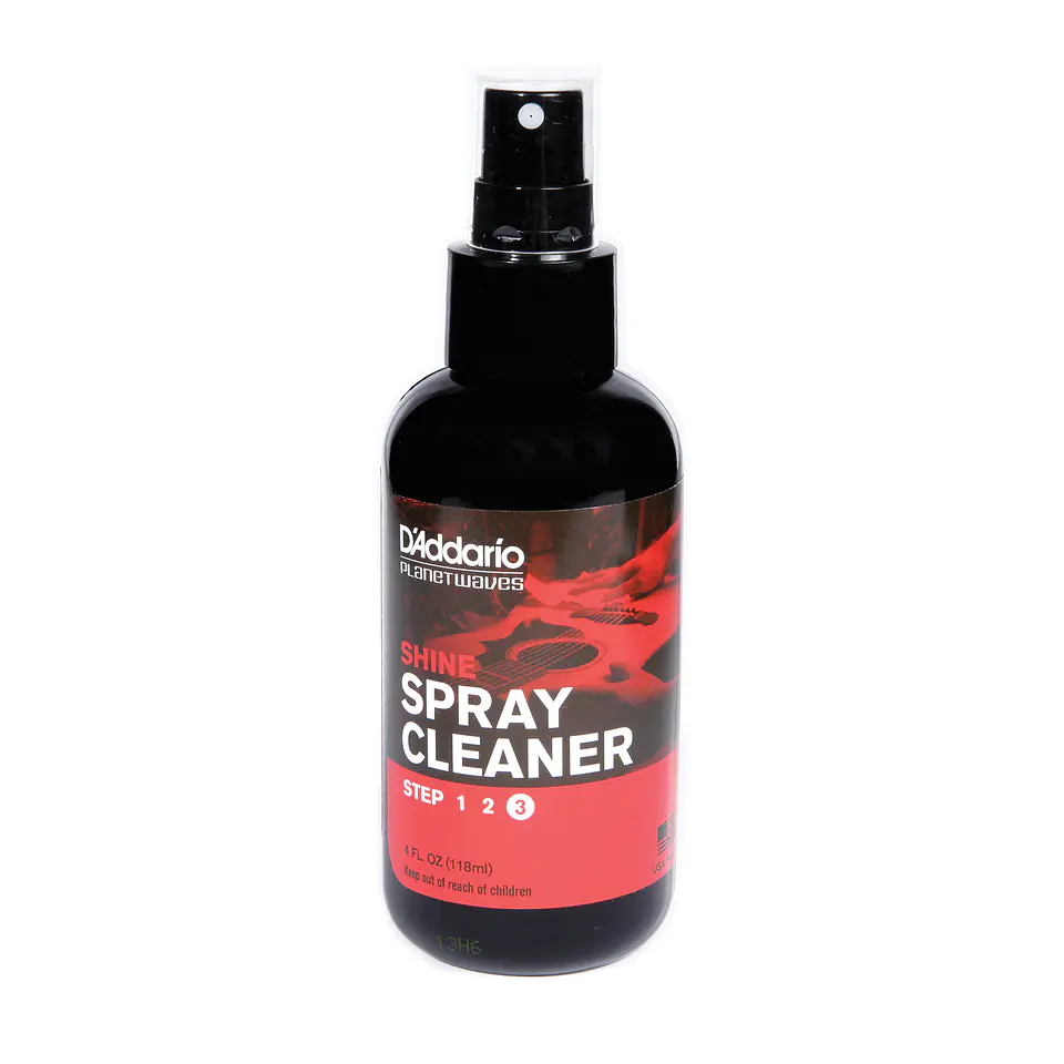 D'Addario PW-PL-03 Limpiador y Mantenedor Spray SHINE