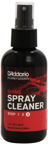 D'Addario PW-PL-03 Limpiador y Mantenedor Spray SHINE