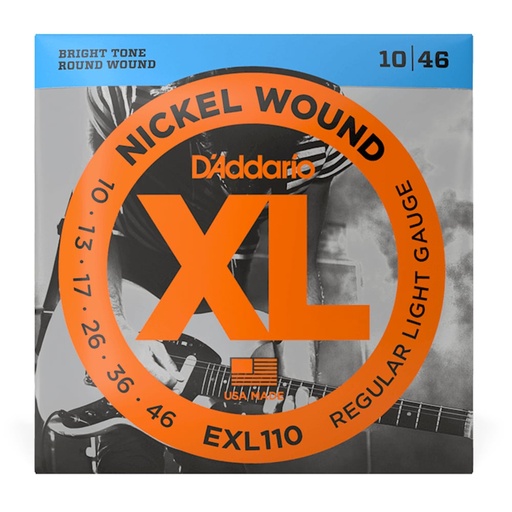 Set D’Addario EXL110-E 10-46 Regular light