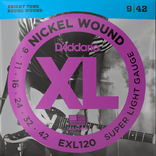 Set D’Addario EXL120 9-42 Super light